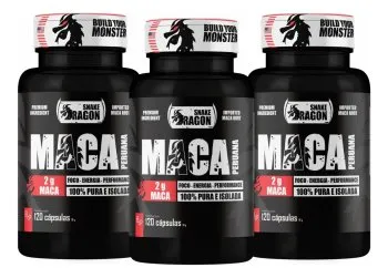 Kit com 3 Maca Peruana 100% Pura - imagem 1